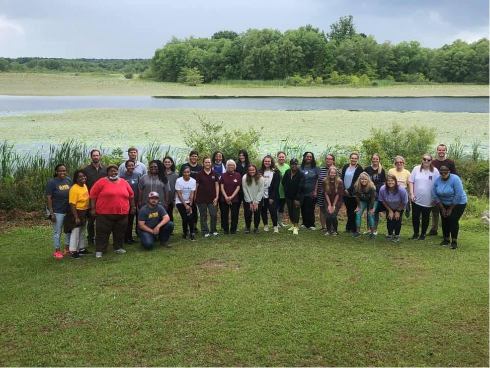 Science teachers at Noxubee Refuge for professional development